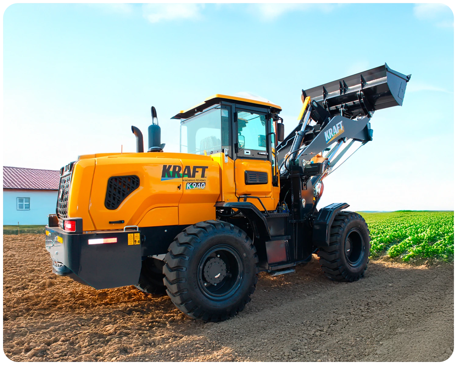Foto de Pá Carregadeira Kraft BR K940