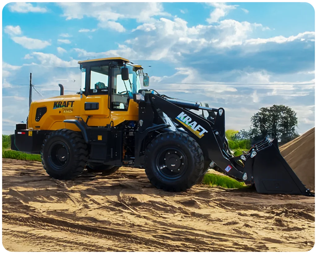 Foto de Pá carregadeira Kraft BR K940s