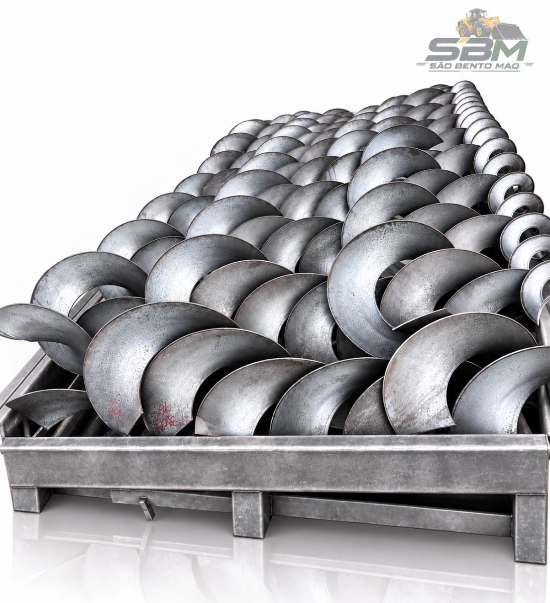 HELICOIDE 350 X 076 X 350 - D X 3000mm