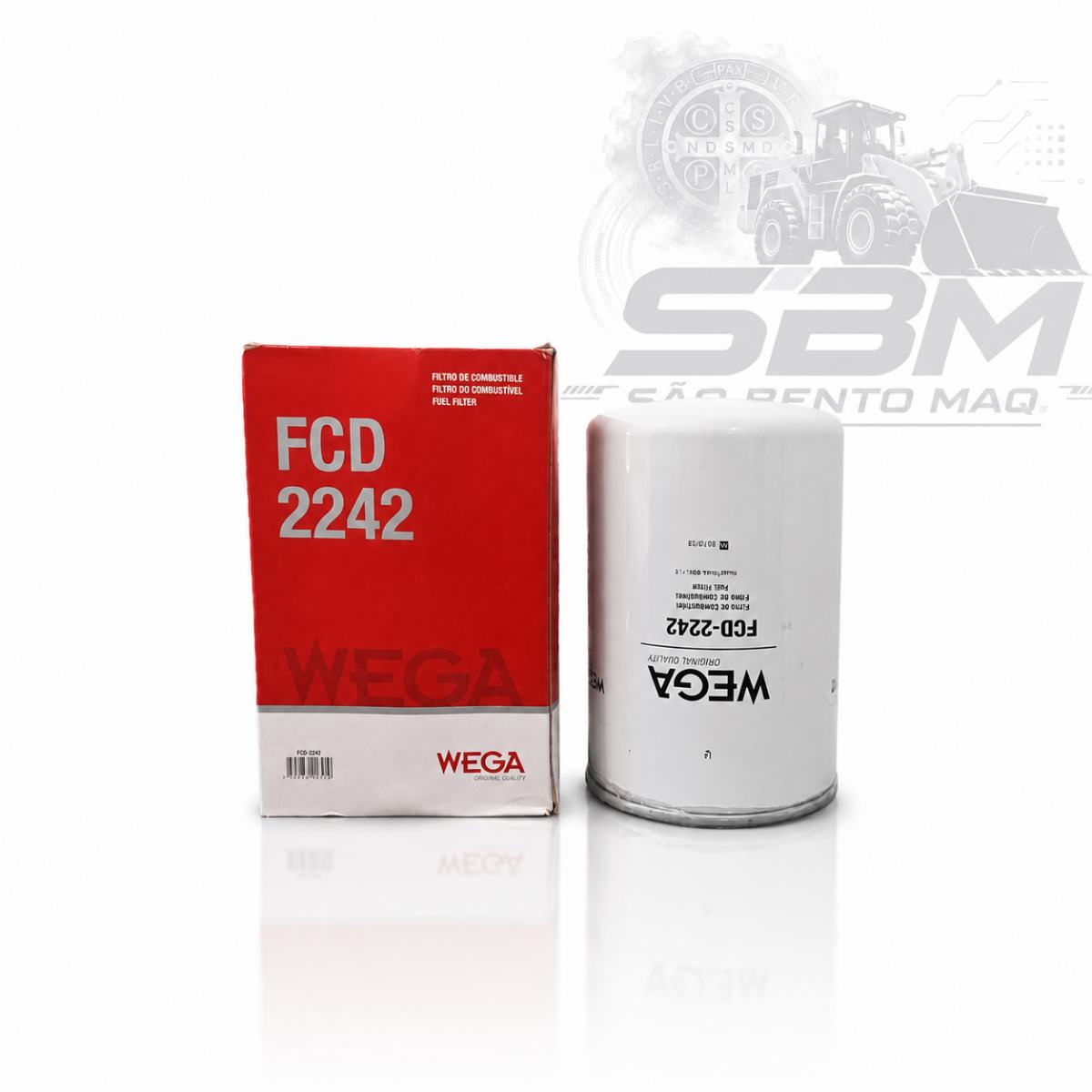Filtro de Combustível (Óleo Diesel) FCD-2242