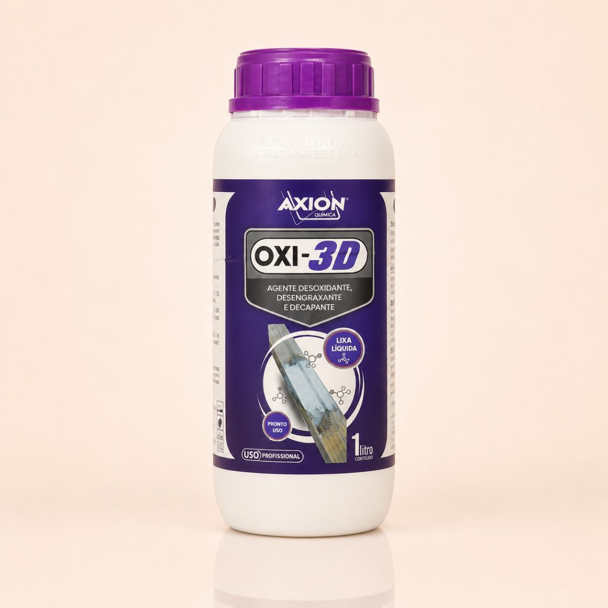 OXI-3D Lixa Líquida Desoxidante e Desengraxante – 1 Litro
