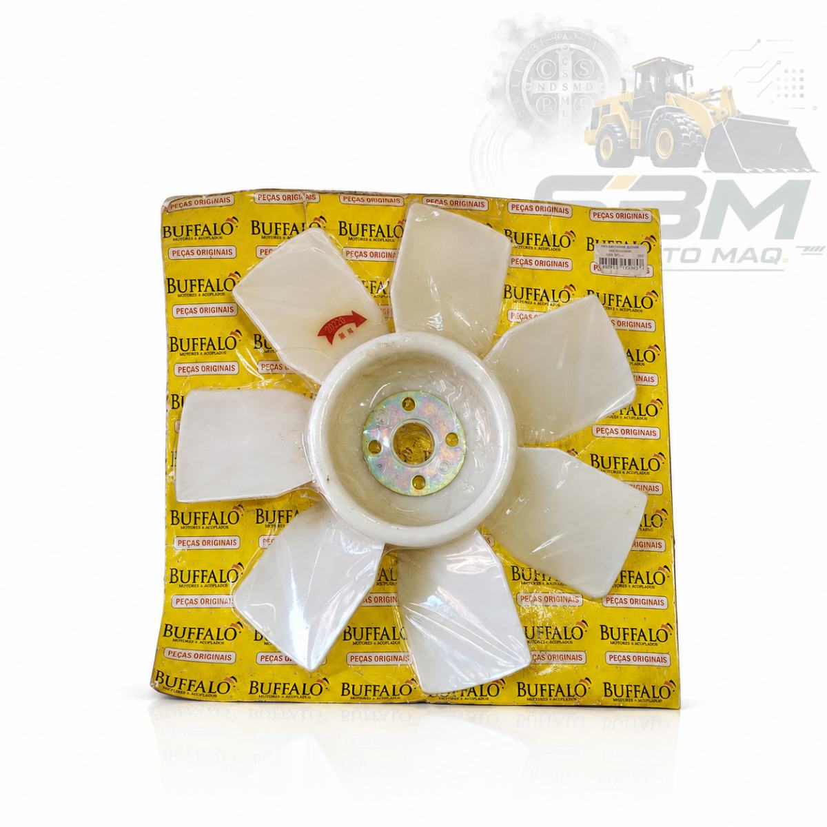 Hélice de Refrigeração do Motor (Hélice do Radiador / Soprador).