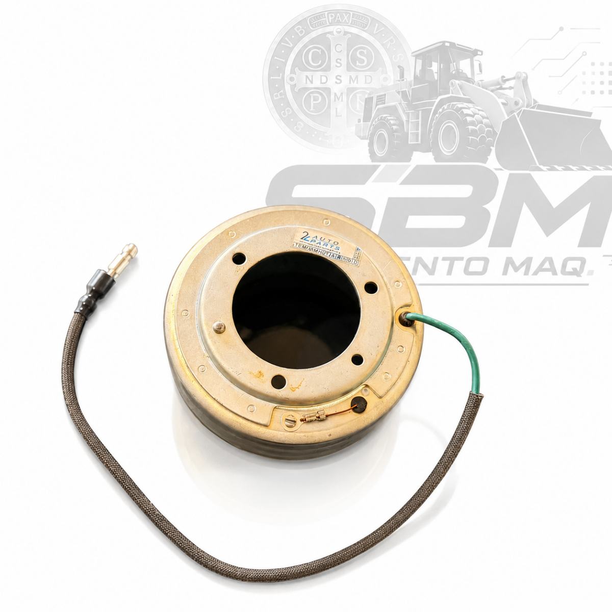 Bobina Magnética do Compressor Sanden modelo 5H (5H14 / 5H16) de 24V